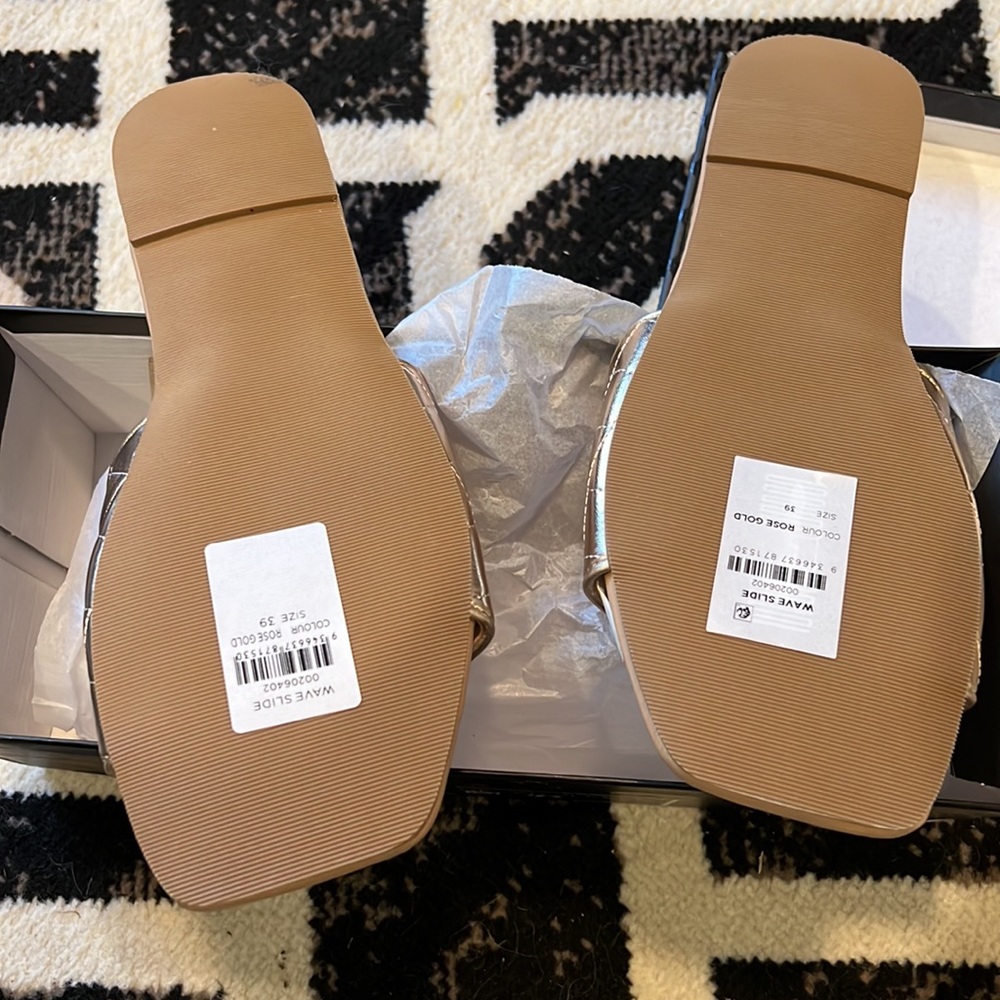 Rose Gold Slides - Picture 2 of 5